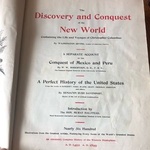 Discovery and Conquest of the New World